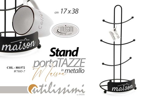 Portatazze verticale organizer