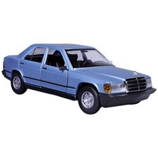 Bburago Mercedes 190E 1987, blau 1:24 Automodello