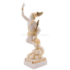 Statua antico dio greco hermes - antico,
