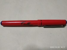 Penna stilografica "NOREX  College" colore rossa anni 90 vintage da collezione