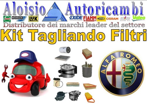 Kit tagliando filtri alfa - tagliando,