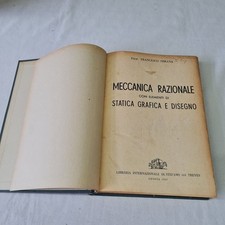 (Sbrana) Meccanica razionale elementi di statica grafica e disegno 1947 Treves