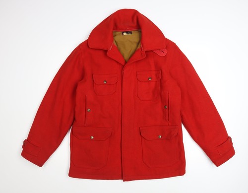 Cappotto parka donna rosso