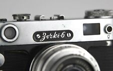 ZORKI - 6 fotocamere sovietiche obiettivo KMZ INDUSTAR-50 (3,5/50) rara iscrizione ЗORKI-6