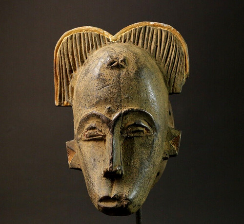 Maschera baule africana - baule,