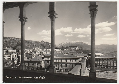 Nuoro panorama parziale - nuoro,