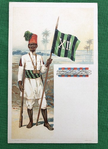 Cartolina militare libia - cartolina,