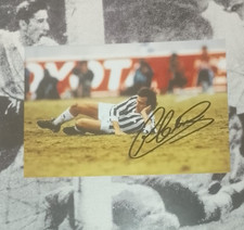 AUTOGRAFO Michel Platini JUVE