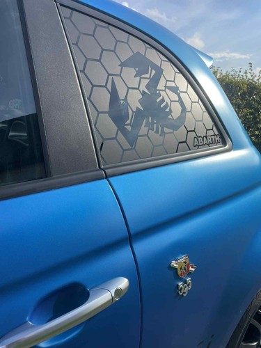 Stickers nid abeille fiat - 2x,