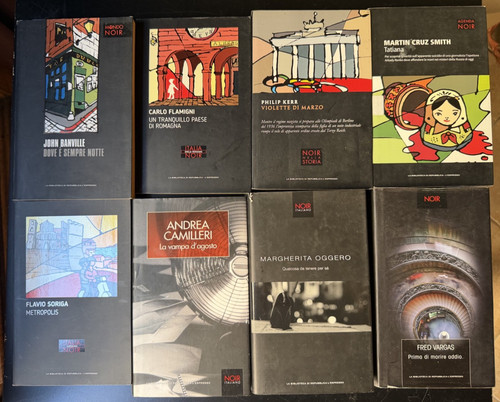 Lotto libri noir - lotto,