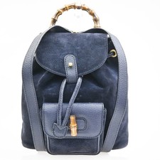 GUCCI Borsa Zaino Bambù Logo