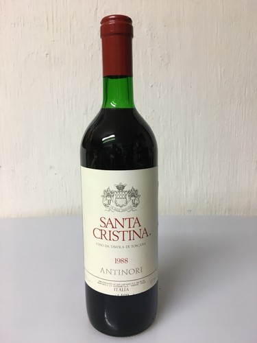 Santa cristina 1988 vino rosso - santa,