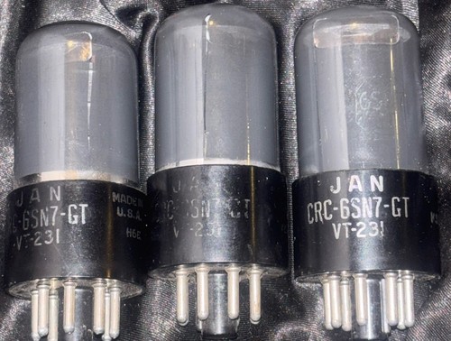 Trio jan crc 6sn7gt 231 - 6sn7gt/vt/231, rca
