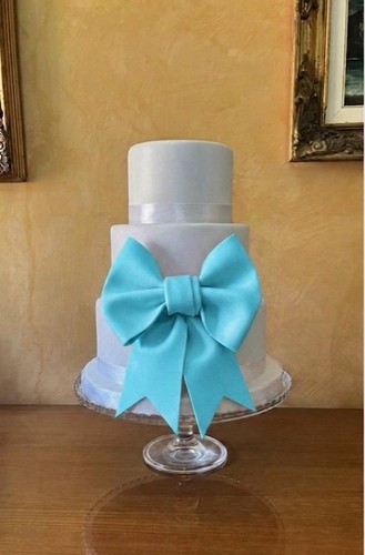 Torta scenografica con fiocco - scenografica,