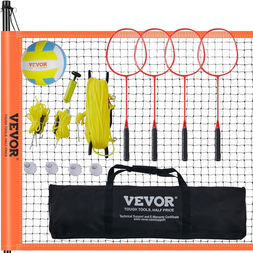 Set pallavolo badminton - pallavolo, e
