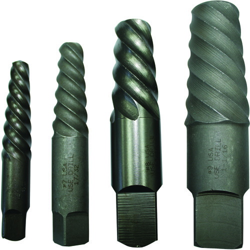 Large screw extractor set - large,