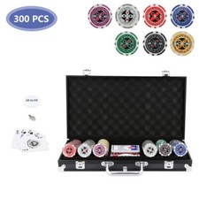 Chips poker valigetta poker tappetino gioco poker marca professionale poker set argilla 300 fiches
