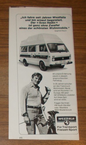Rara pubblicità westfalia - rara,