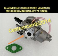 Guarnizione Carburatore Per Minimoto Mini Cross Mini Quad Cinesi Collettore 