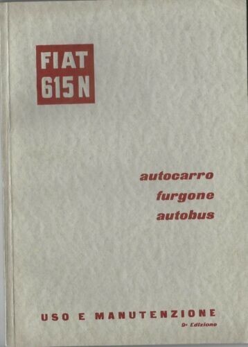 Fiat 615 autocarro furgone - 615, n