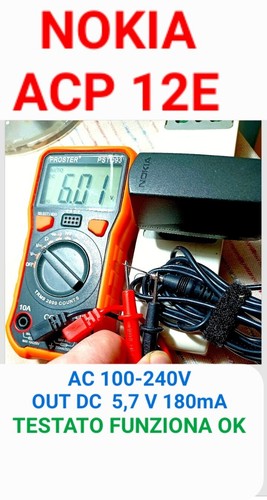Caricabatterie nokia acp 12e - nokia,