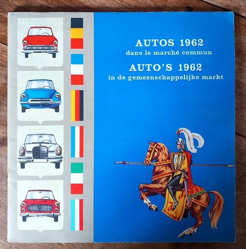 Album figurine autos 1962 - figurine.,