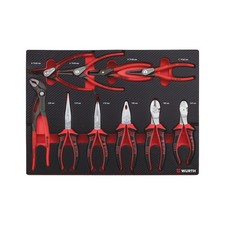Assortimento Pinze per Carrello Officina Set 10pz - WÜRTH 0965905925