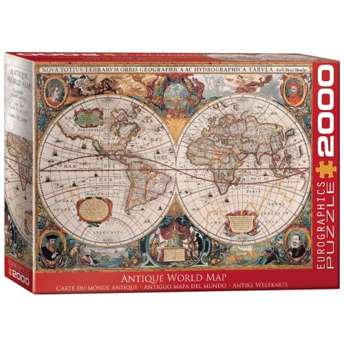 Puzzle antico mappa del - antico,