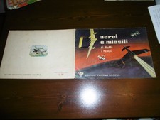 COPERTINA ALBUM  "AEREI E MISSILI" EDIZIONE PANINI-MODENA
