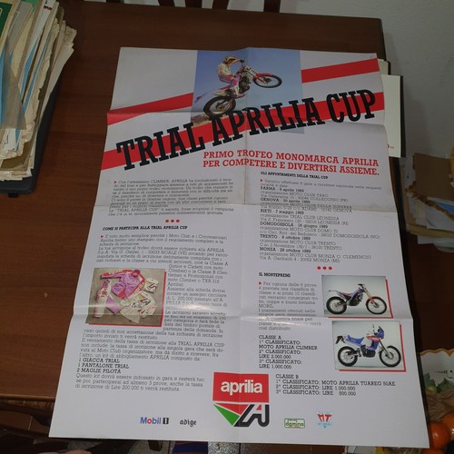 Depliant moto trial - depliant,