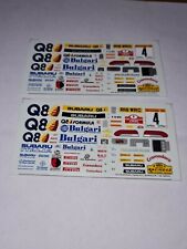 1:43 decal Racing43:Subaru