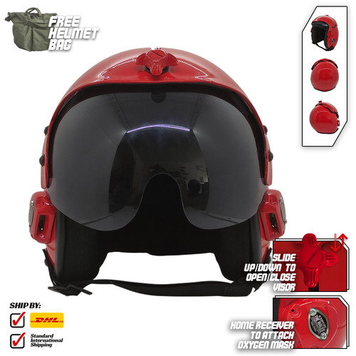 Top gun plain - plain, red