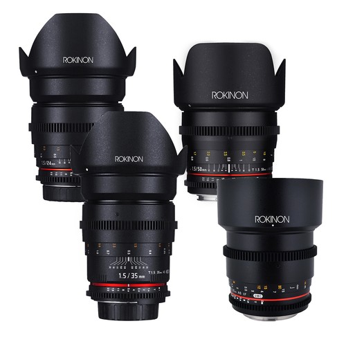 Kit obiettivo rokinon cine - obiettivo,