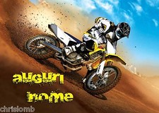Cialda MOTO CROSS  Decorazione