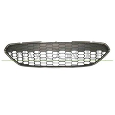 Griglia Radiatore Nera Con Cornice Cromata Per Ford Fiesta Mk Vi Dal 2013-2017