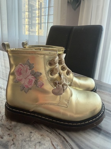 Stivali monnalisa bambina oro - stivali,
