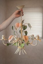 Lampadario vintage floreale