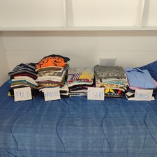 LOTTO T-SHIRT MAGLIE POLO CAMICIE DA UOMO AFFARE 80 Pz TUTTE LE FOTO DISP. Tg S