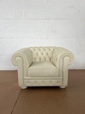 CHESTERFIELD    POLTRONA    IN VERA PELLE