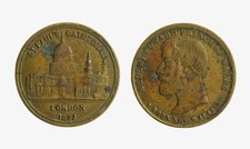 i26_88) MEDAL 1872 Albert Edward Prince of Wales Medal St. Pauls Cat. ø= 23 mm