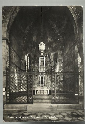 Cartolina monza duomo - monza,
