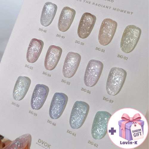 Dvok bridal shower - gel, glitter