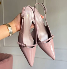 ZARA Mauve Pointed Toe