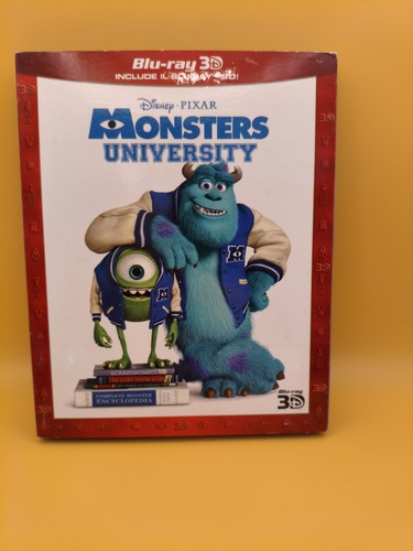 Monsters university blu ray - blu-ray, 3d