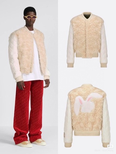 Giacca bomber ricamata