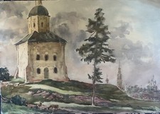 Acquerello di carta «Suzdal