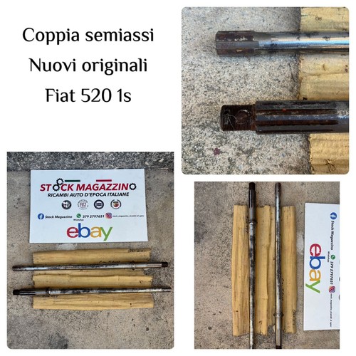 Coppia semiassi nuovi - semiassi, fiat