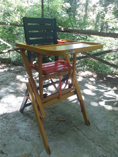 Seggiolone legno - seggiolone, in