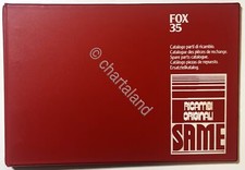 Catalogo Parti di Ricambio Originali SAME Trattori - Fox 35 - ed. 1982