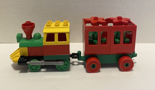 Lego duplo treno - lego, spinta